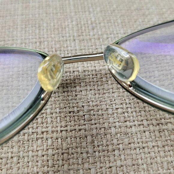 Longchamp Women Eyeglasses Frame Gold/Olive Tone 52[]19 135 Glasses Eye Wear main image 10